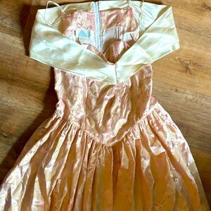 Vintage 1980s Gunne Sax Prom Dress XL